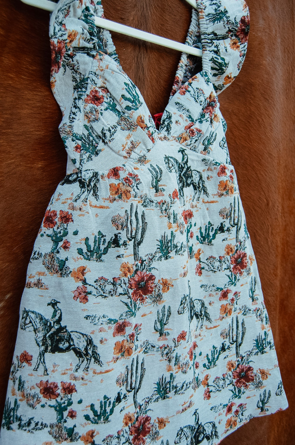 Sage Brush Floral Dress
