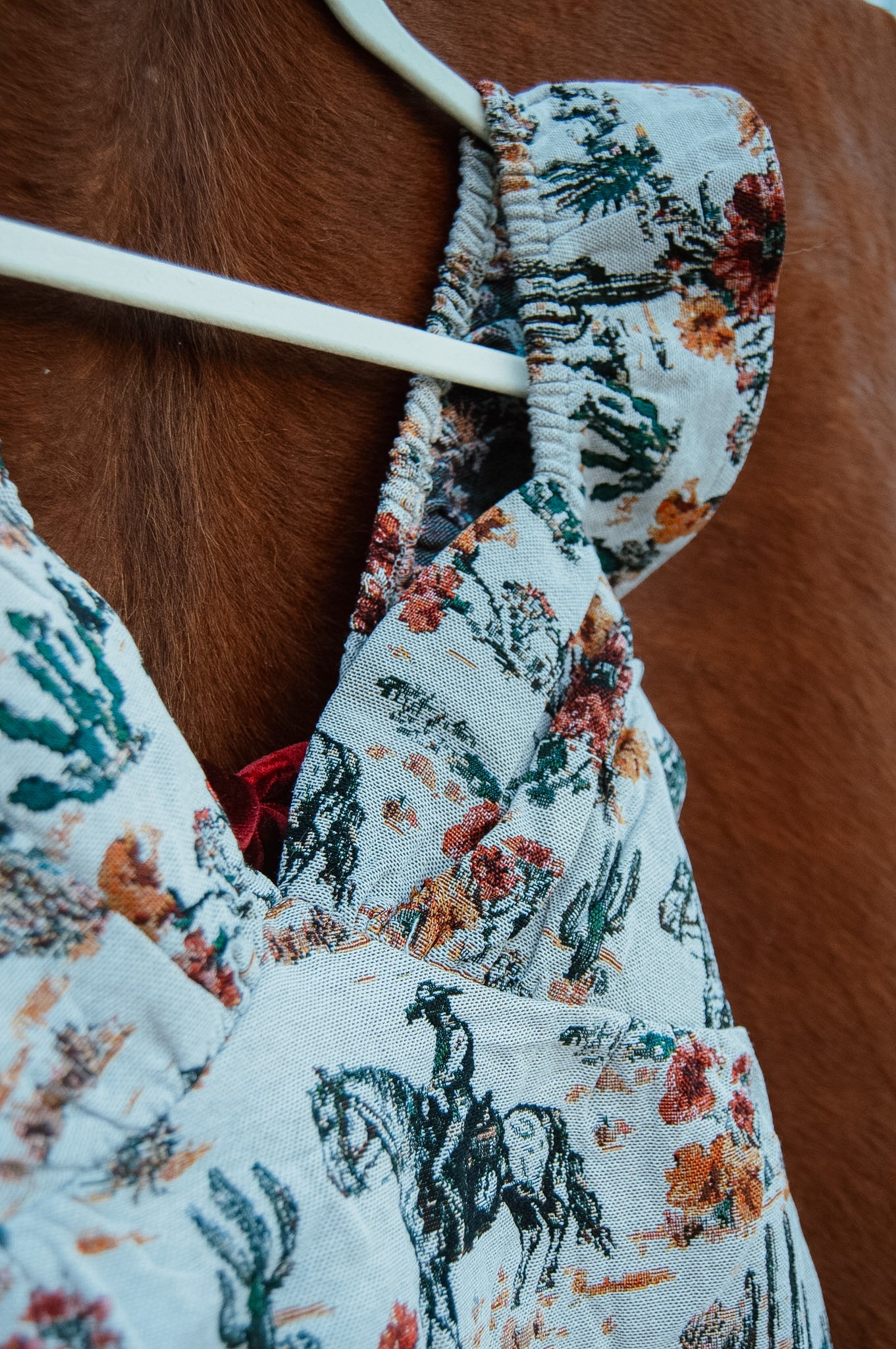 Sage Brush Floral Dress