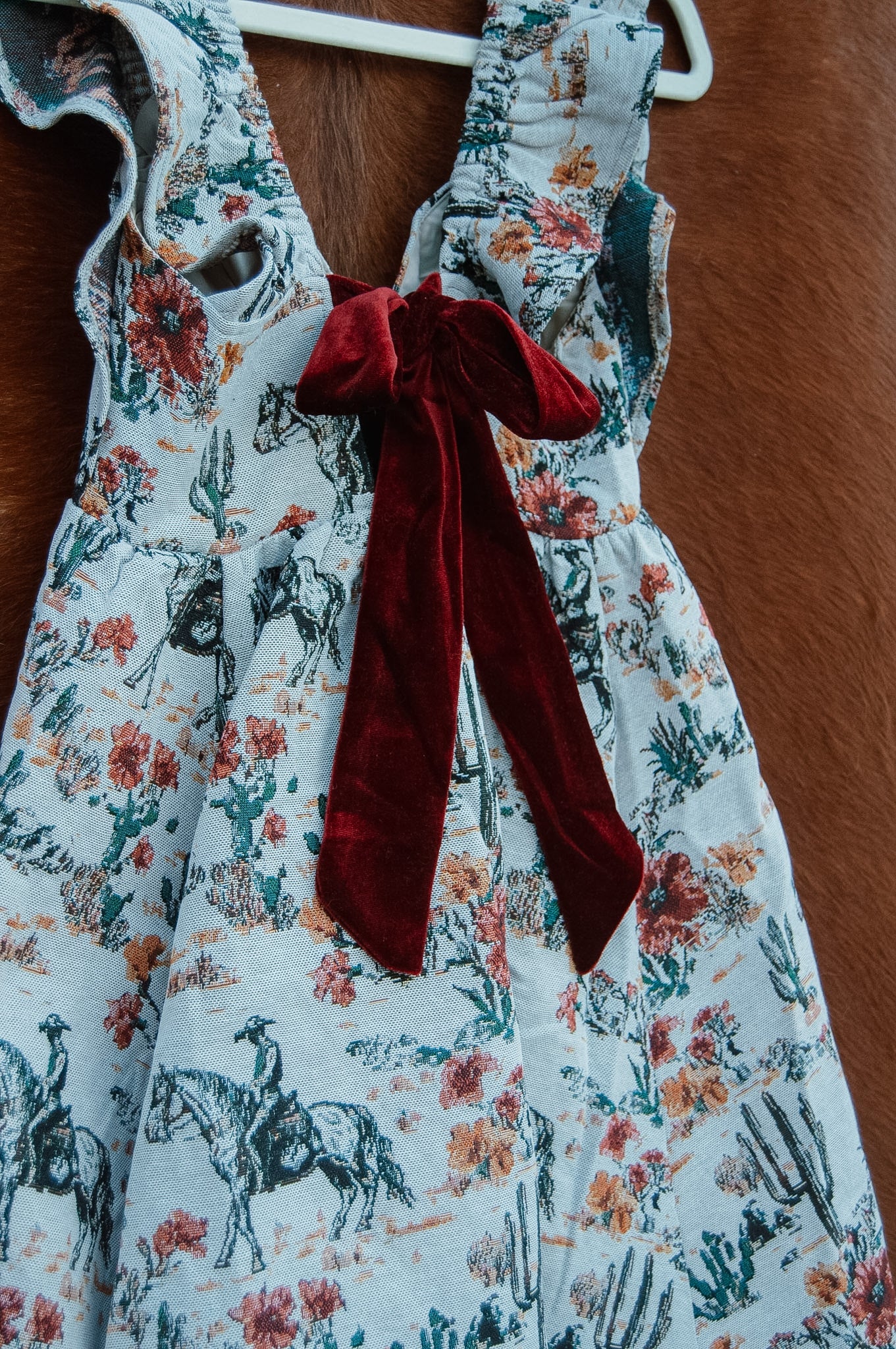Sage Brush Floral Dress