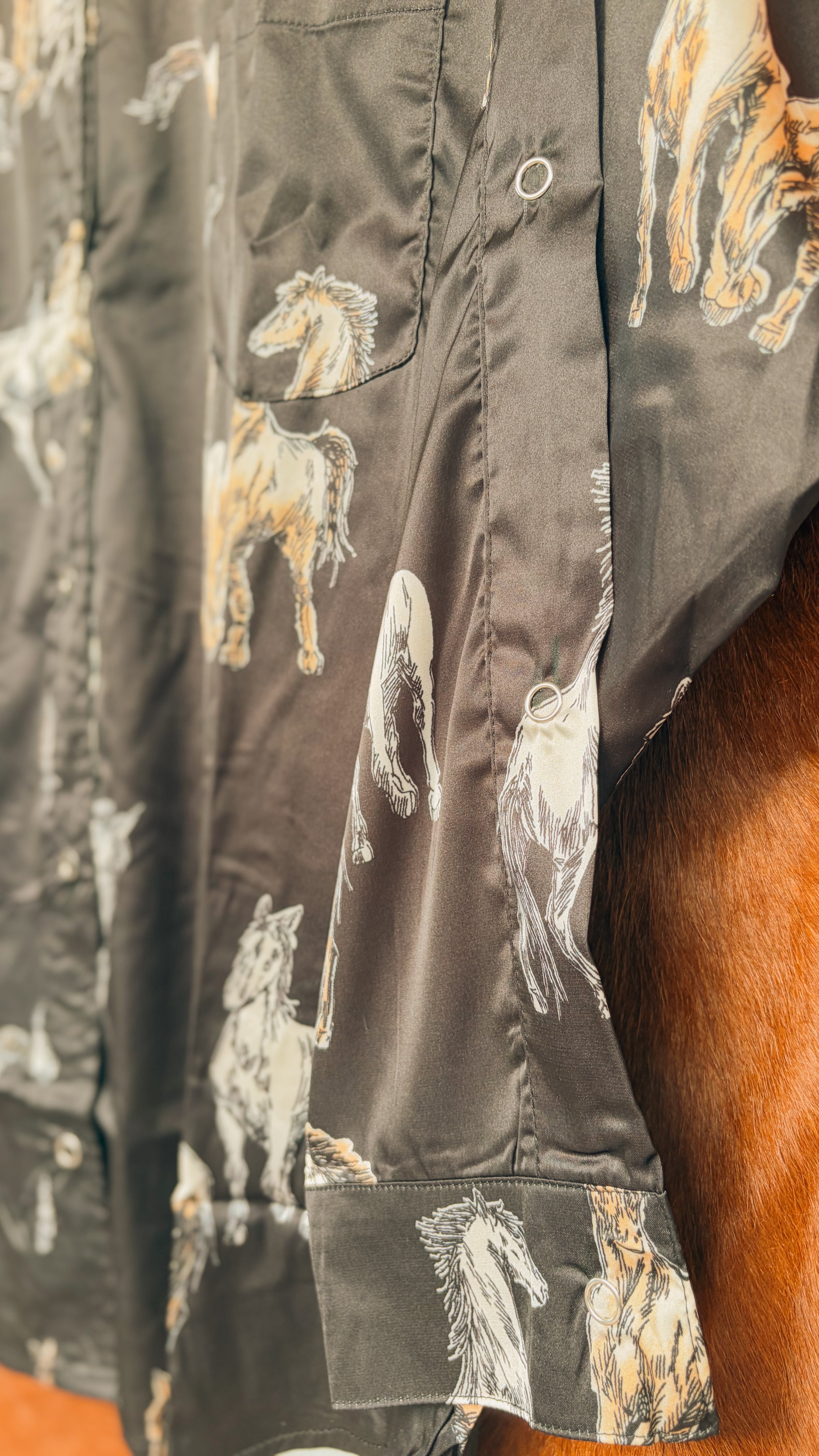 Midnight Mustang Blouse