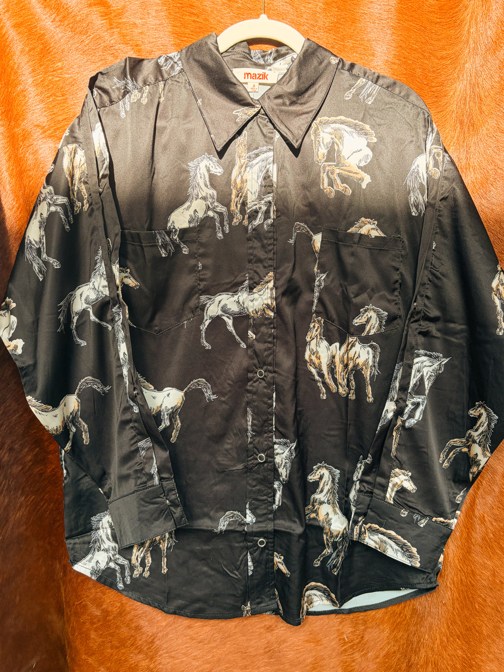 Midnight Mustang Blouse